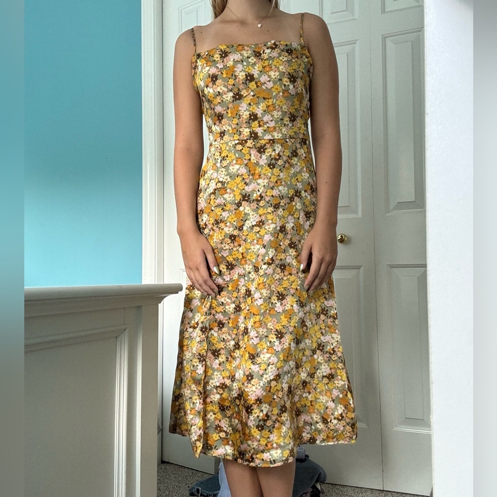Dry goods lush floral dress
